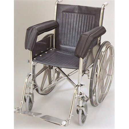 SKIL-CARE Skil-Care 703130 22 in. Wheelchair Foam Padded Nylon Extended Full Armrest Pads 703130